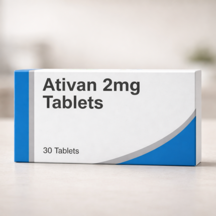 Ativan 2mg Genuine Lorazepam Tablets for Anxiety & Insomnia
