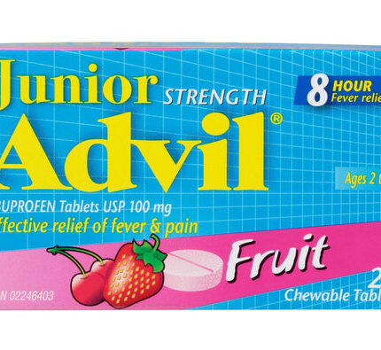 Advil Junior Strength Fruit Chewable Tablets