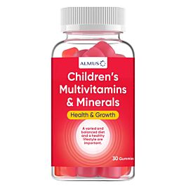 Almus Child Multivitamins & Minerals Strawberry Flavour - 30 Gummies