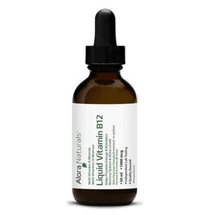 ALORA NATURALS LIQUID VITAMIN B12 1000mcg 50ml