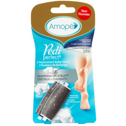 Amopé Pedi Perfect Replacement Roller Heads 2