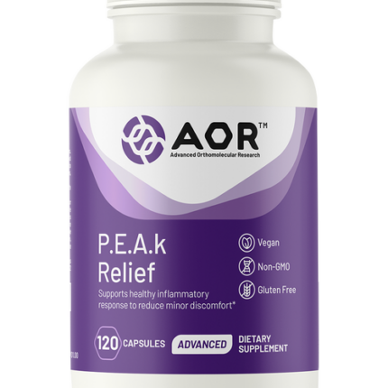 AOR P.E.A.K PAIN RELIEF 120caps