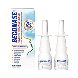 Beconase Hayfever Relief Nasal Spray – 180 Sprays - 2 Pack
