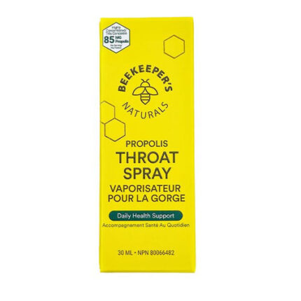 BEEKEEPER'S NATURALS THROAT RELIEF PROPOLIS 30ml