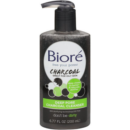 Bioré Charcoal Deep Pore Charcoal Cleanser 200ml