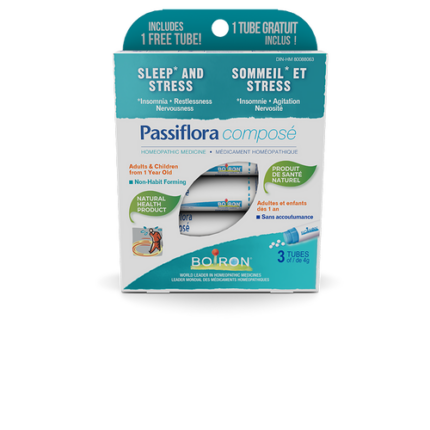 BOIRON PASSIFLORA COMPOSE PACK (4g X 3 TUBES)