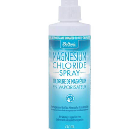 BOLTON'S NATURALS MAGNESIUM CHLORIDE SPRAY 118ml