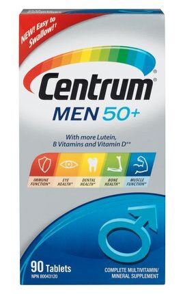 Centrum Men 50+ Multivitamin 90 Tablets