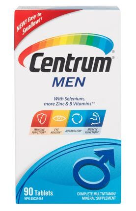 Centrum Men Multivitamin 90 Tablets
