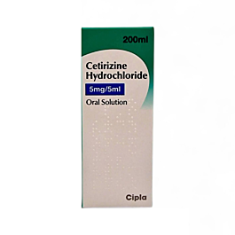 Cetirizine Allergy and Hayfever Relief 5mg/5ml Oral Solution – 200ml