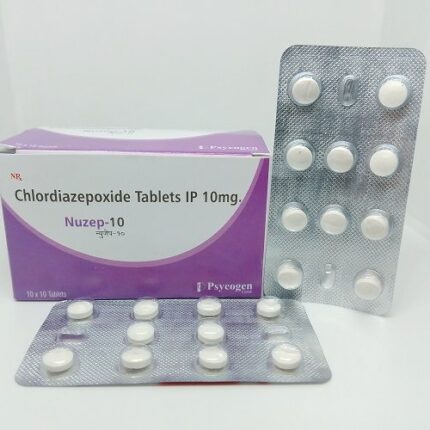 CHLORDIAZEPOXIDE 10 MG TABLETS