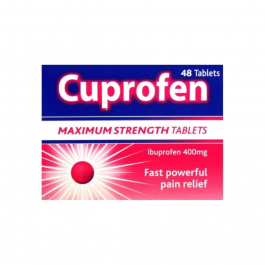 Cuprofen Maximum Strength 400mg - 48 Tablets