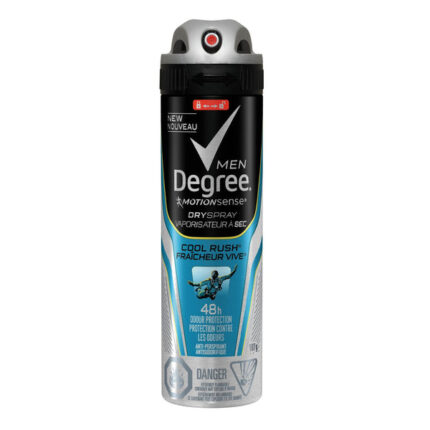 Degree Men Motionsense Dry Spray Antiperspirant Cool Rush 107g