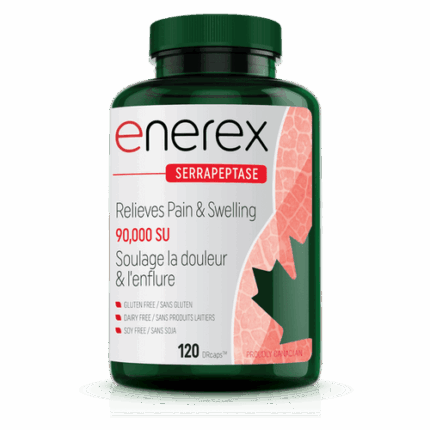 ENEREX SERRAPEPTASE 90,000 SU 120vcap