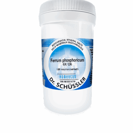 HOMEOCAN No 4 FERRUM PHOSPHORICUM 6X 500tabs