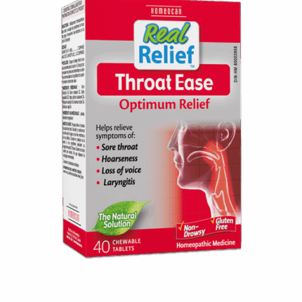 HOMEOCAN THROAT EASE 40tabs