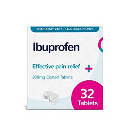 Ibuprofen 200mg - 32 Tablets