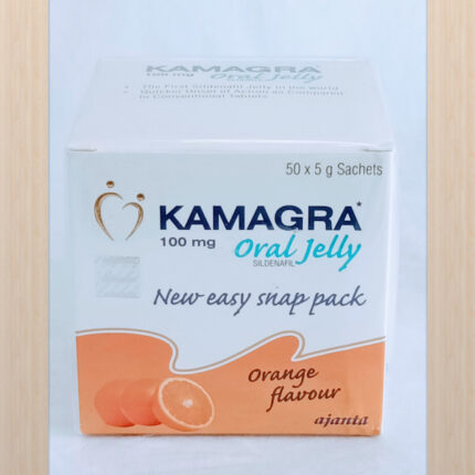 Kamagra Oral Jelly Orange 50 gel box