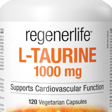 NATURAL FACTORS REGENERLIFE L-TAURINE 1000mg 120cap