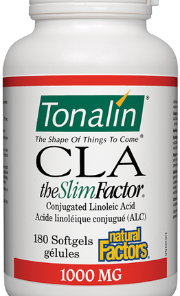 NATURAL FACTORS TONALIN CLA 1000mg 180sg