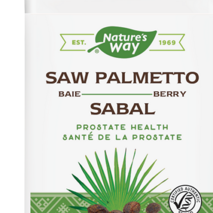 NATURE'S WAY SAW PALMETTO 585mg 100caps