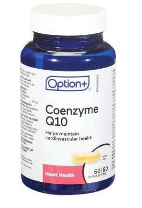 Option+ Coenzyme Q10 60mg 60 Capsules