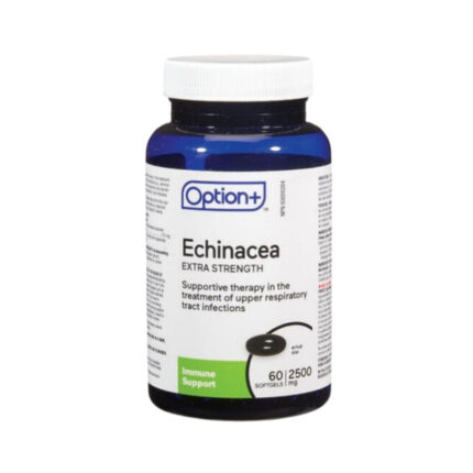 Option+ Echinacea Extra Strength 2500 mg 60 Softgels