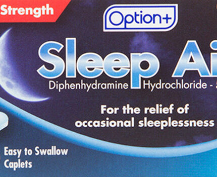 Option+ Sleep Aid Extra Strength 20 Caplets
