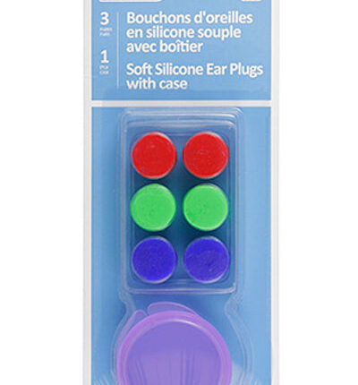 Option+ Soft Silicone Ear Plugs with Case
