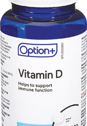 Option+ Vitamin D 1000IU 100 Tablets