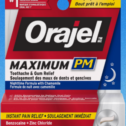Orajel Maximum PM Toothache Relief Paste 5.3g