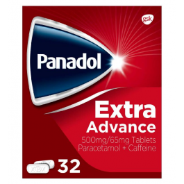Panadol Extra Advance - 32 x 500mg/65mg Tablets