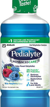 Pedialyte Advanced Care 1L Blue Raspberry