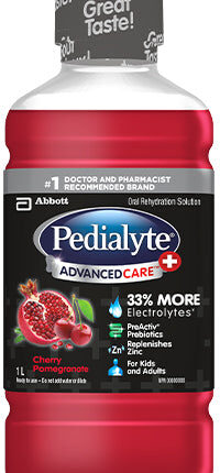 Pedialyte Advanced Care Plus 1L Cherry Pomegranate