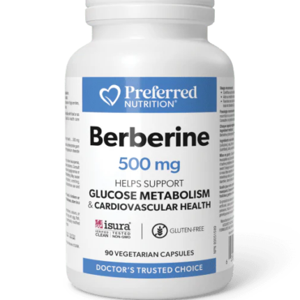 PREFERRED NUTRITION BERBERINE 500mg 90vcaps