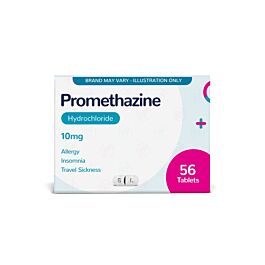 Promethazine Hydrochloride 10mg - 56 Tablets