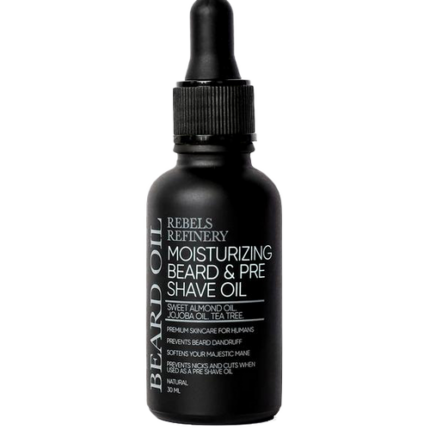 REBELS BEARD AND PRE SHAVE OIL 30