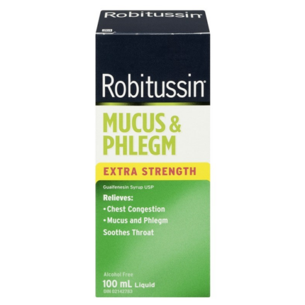 Robitussin Mucus & Phlegm Extra Strength Syrup 100mL