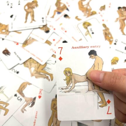 Sex Game Cards, Couples Sex Poker Position of The Week Cards - The Hottest 54 Sex Positions for Couples Adults Card Games Draw One and Do It Date Night Bedroom Cards