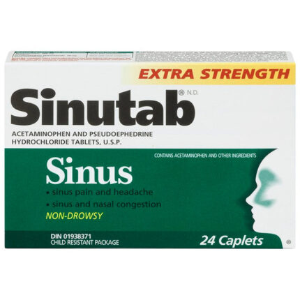 Sinutab Sinus 24 Caplets