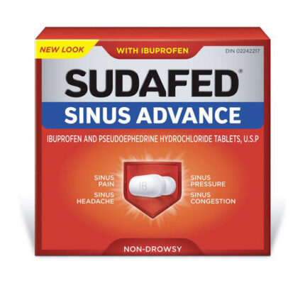 Sudafed Sinus Advance 20 Caplets
