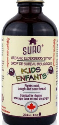 SURO ORGANIC ELDERBERRY SYRUP KIDS 236ml