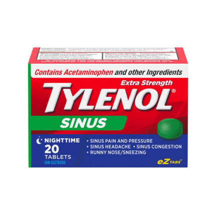 Tylenol Sinus Nighttime Extra Strength 20 EZTabs