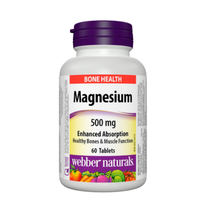 Webber Naturals Magnesium 60 Tablets