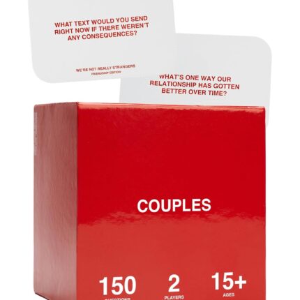 WE'RE NOT REALLY STRANGERS Couples Edition by We’re Not Really Strangers - Couples to Strengthen Their Relationship, 150 Questions and Wildcards for Date Night with Your Partner