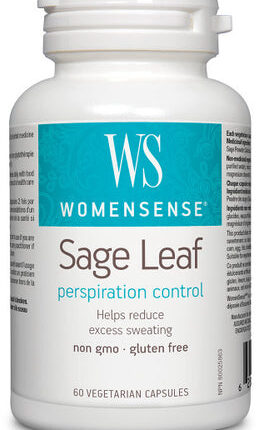 WOMENSENSE SAGE LEAF PERSPIRATION CONTROL 120 VCAPS
